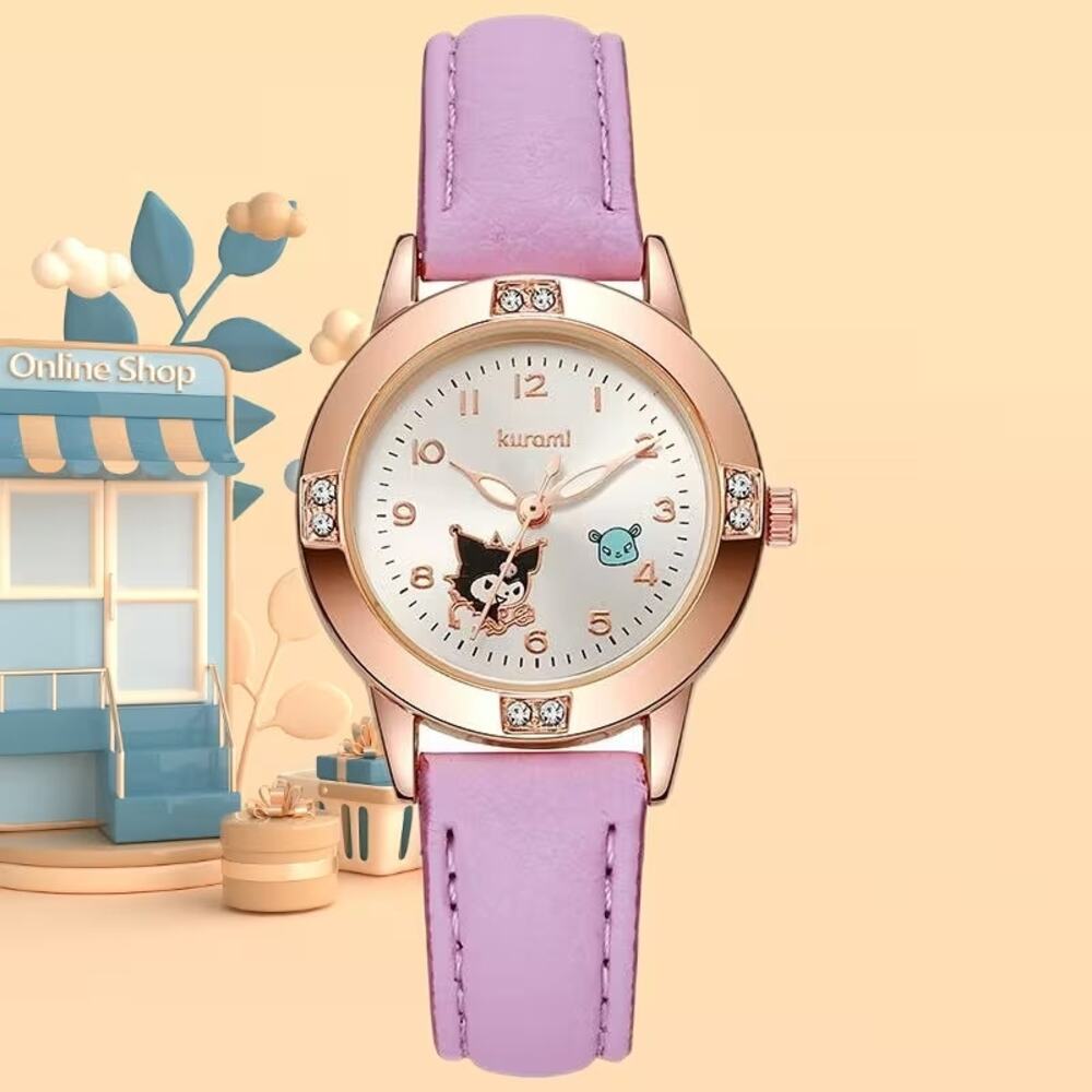 #6609 Hello Kitty & Friends Kuromi Watch 8"